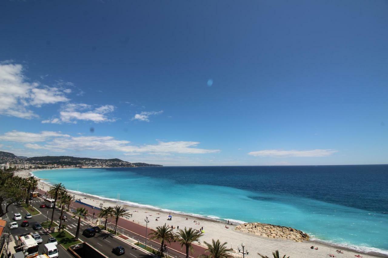 Nice Booking - Electra Vue Mer Balcon Dernier Etage ภายนอก รูปภาพ