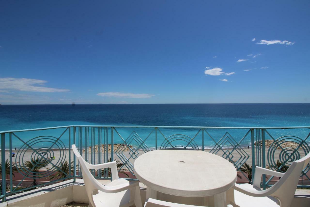 Nice Booking - Electra Vue Mer Balcon Dernier Etage ภายนอก รูปภาพ